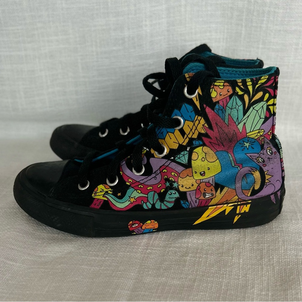 Converse x Adventure Time Chuck Taylor All Star Kids High Top Sneakers Size 1